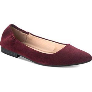 American Rag Jilly Suede Slip On Ballet Flats NIB